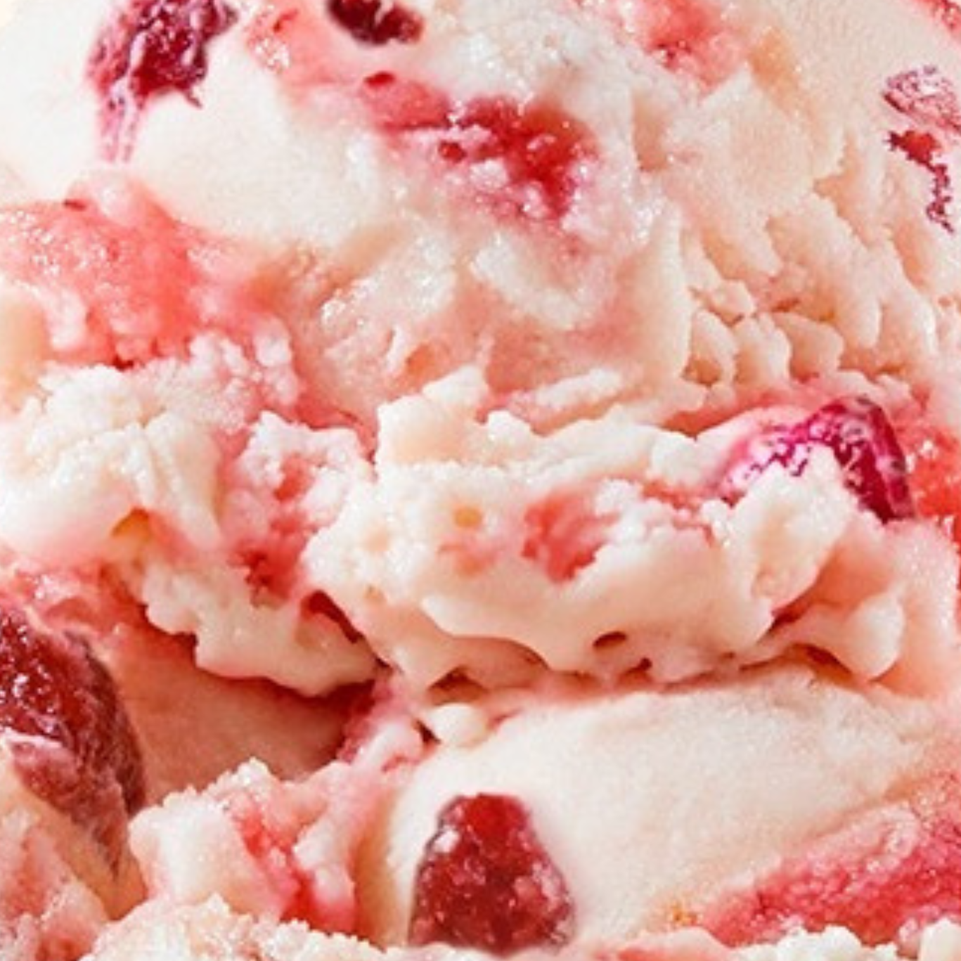 Ice cream close up