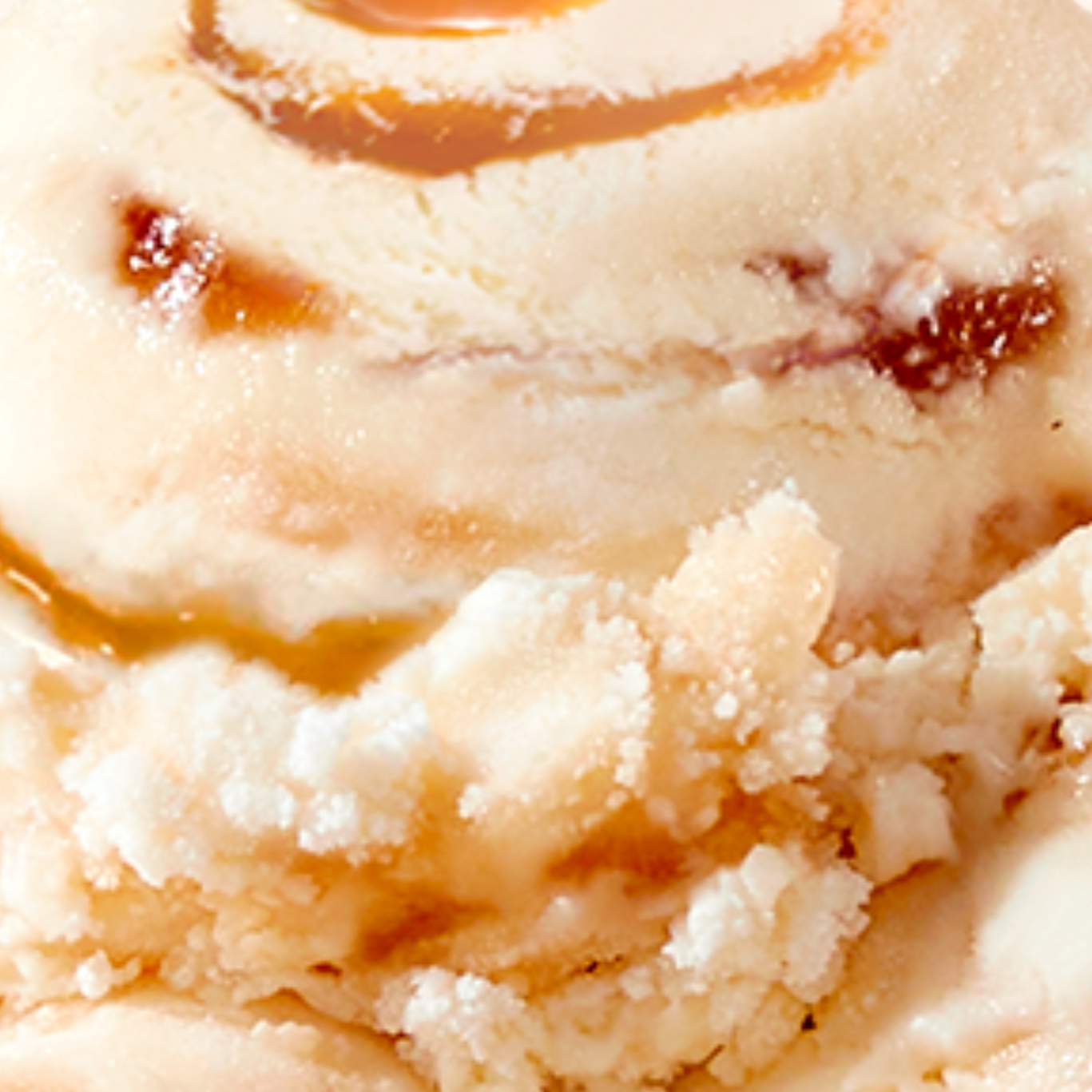 Ice cream close up