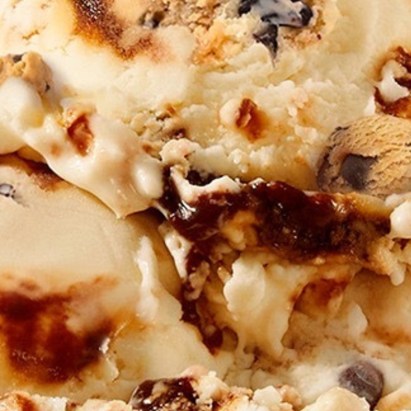 Ice cream close up