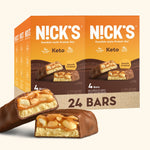 A 24 pack of Nick's peanut bar