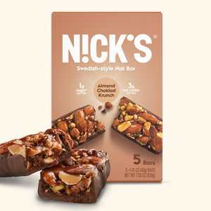 A pack of 5 pack nut bars