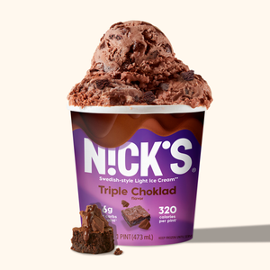 
            
                Load image into Gallery viewer, A pint of Nick&amp;#39;s Triple Choklad
            
        